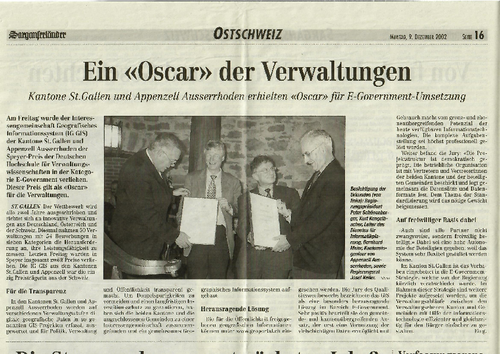 Sarganserländer, 9. Dezember 2002